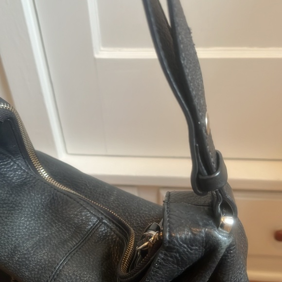 Charles Jourdan large  black handbag - Picture 7 of 7